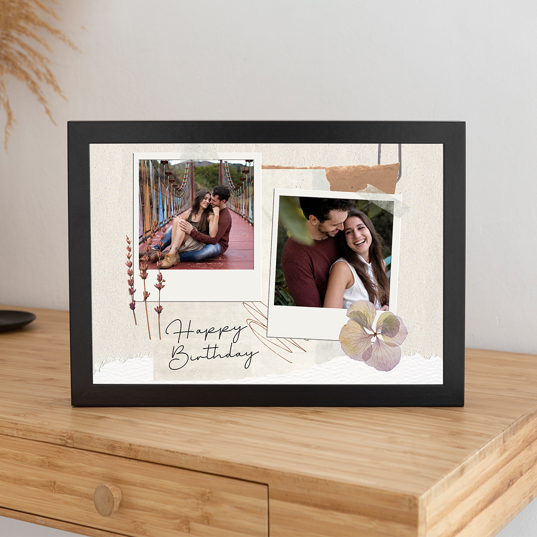 Celebrate in Style Personalized Birthday Photo Frame