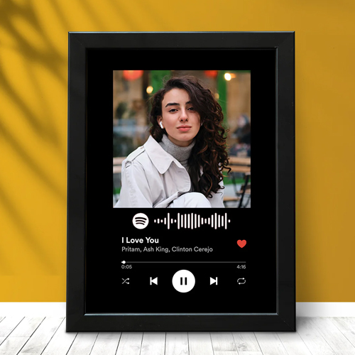 Customized Spotify Frame