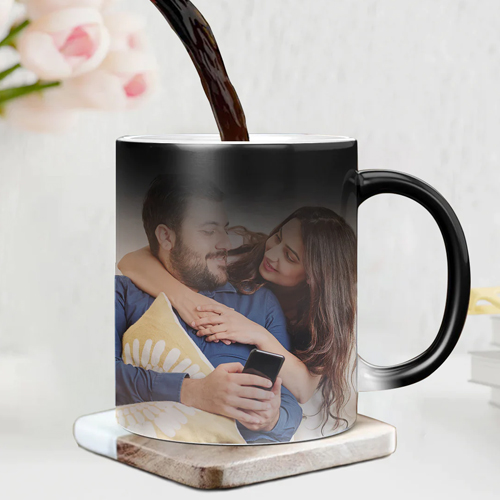 Personalised Couple Magic Mug