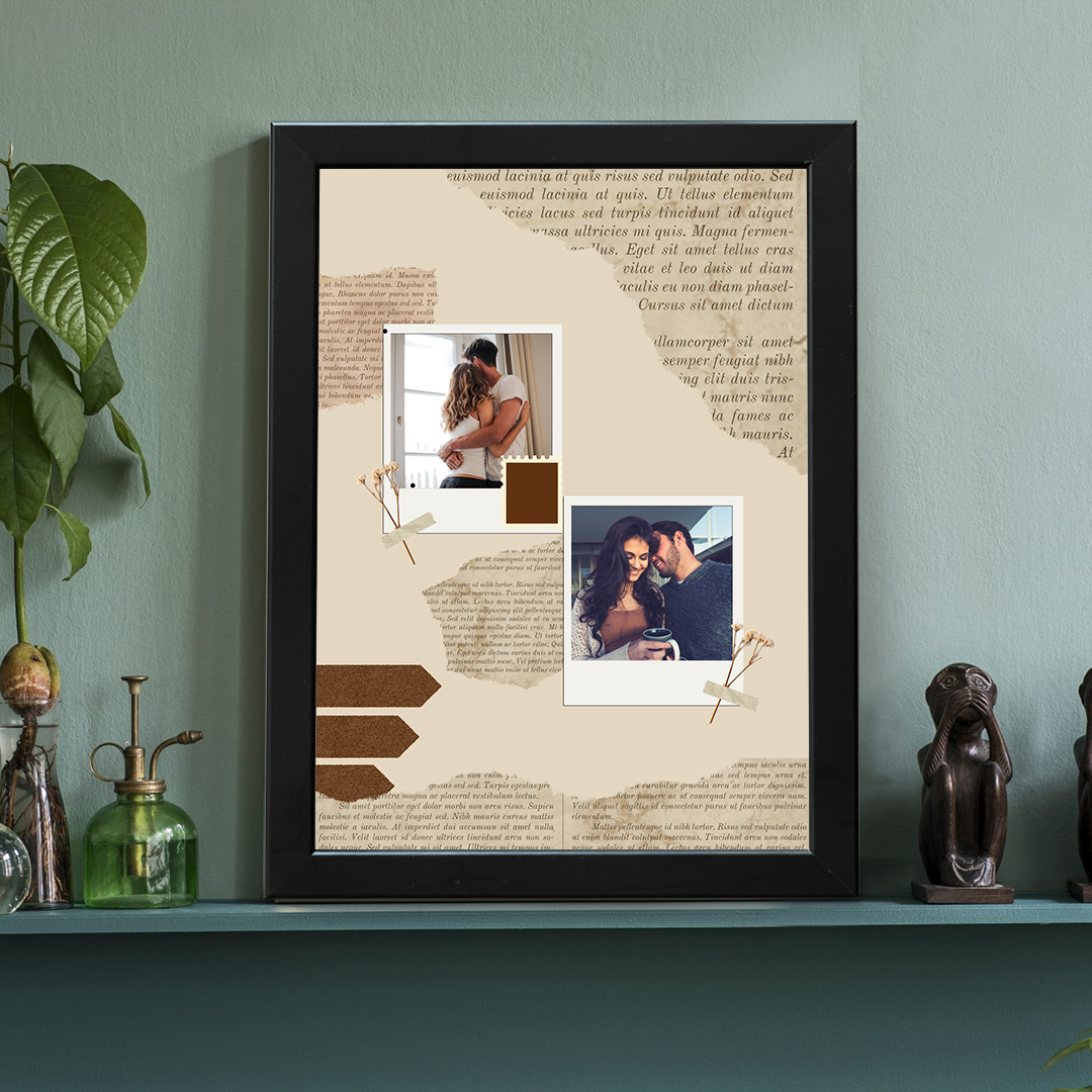 Classic Moments Duo Personalized Photo Frame