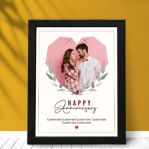 Happy Anniversary Personalized photo Frame