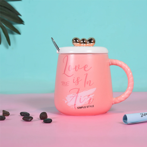 Be mine  Coffee Mug with Lid And Spoon